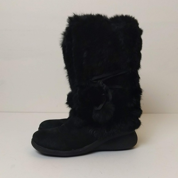 Miz Mooz Shoes - Miz Mooz Black Mukluk Soft Boots EUR 38